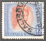 Rhodesia and Nyasaland Scott 150 Used